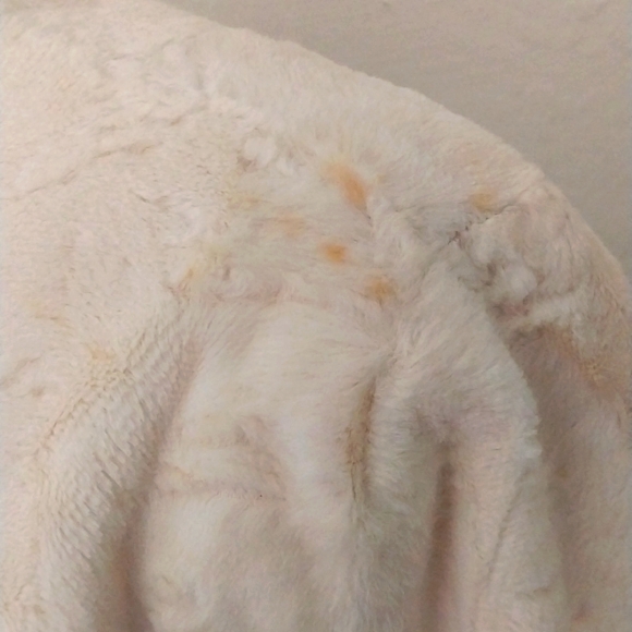 Vintage Faux Fur Elegant Cream Women's Bolero Style Jacket - Picture 4 of 6